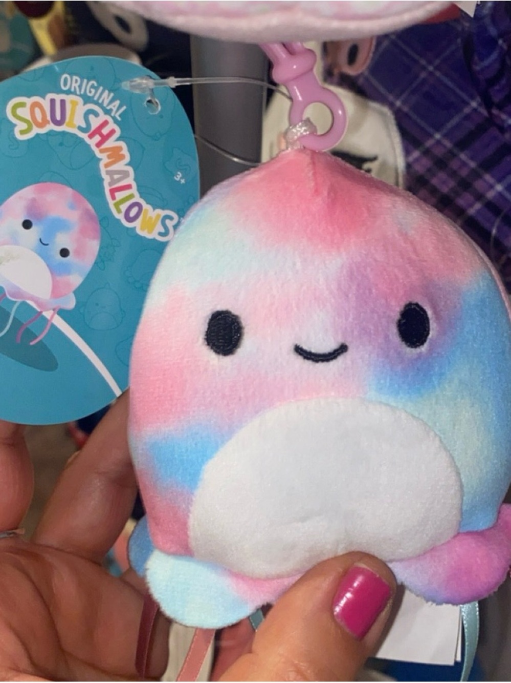 Krisa the jellyfish squishmallow clip
